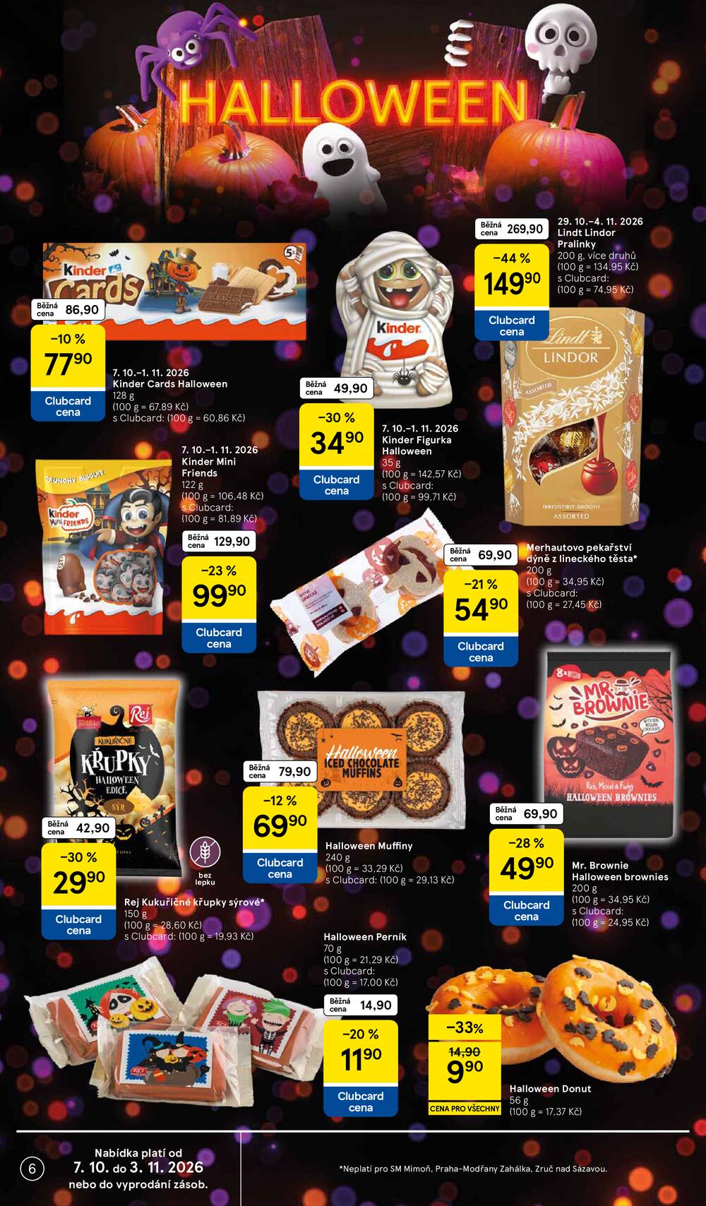 Leták Tesco - Tesco supermarkety od 29.10. do 3.11.2026 - strana 6
