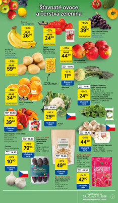 Tesco hypermarkety od 29.10. do 3.11.2026