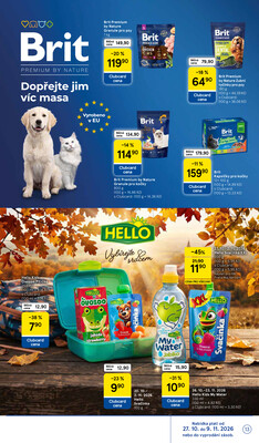 Tesco hypermarkety od 29.10. do 3.11.2026