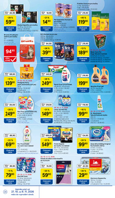 Tesco hypermarkety od 29.10. do 3.11.2026