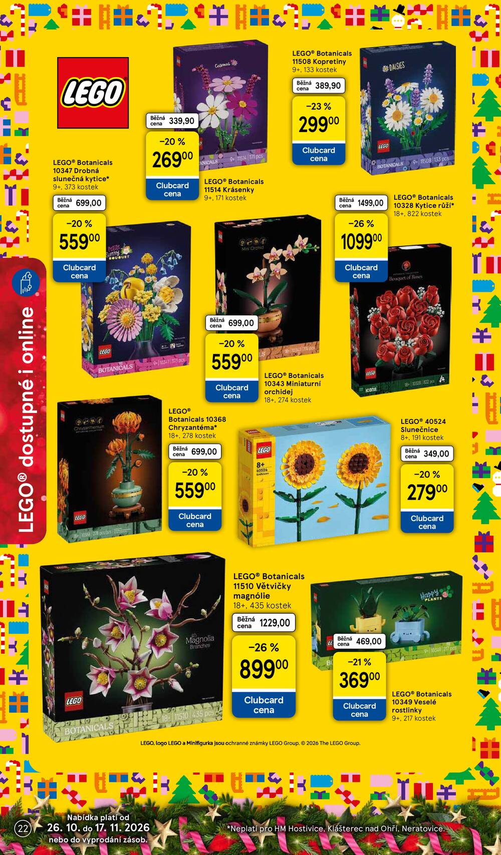 Tesco SPECIÁL hypermarkety  od 26.10. do 17.11.2026