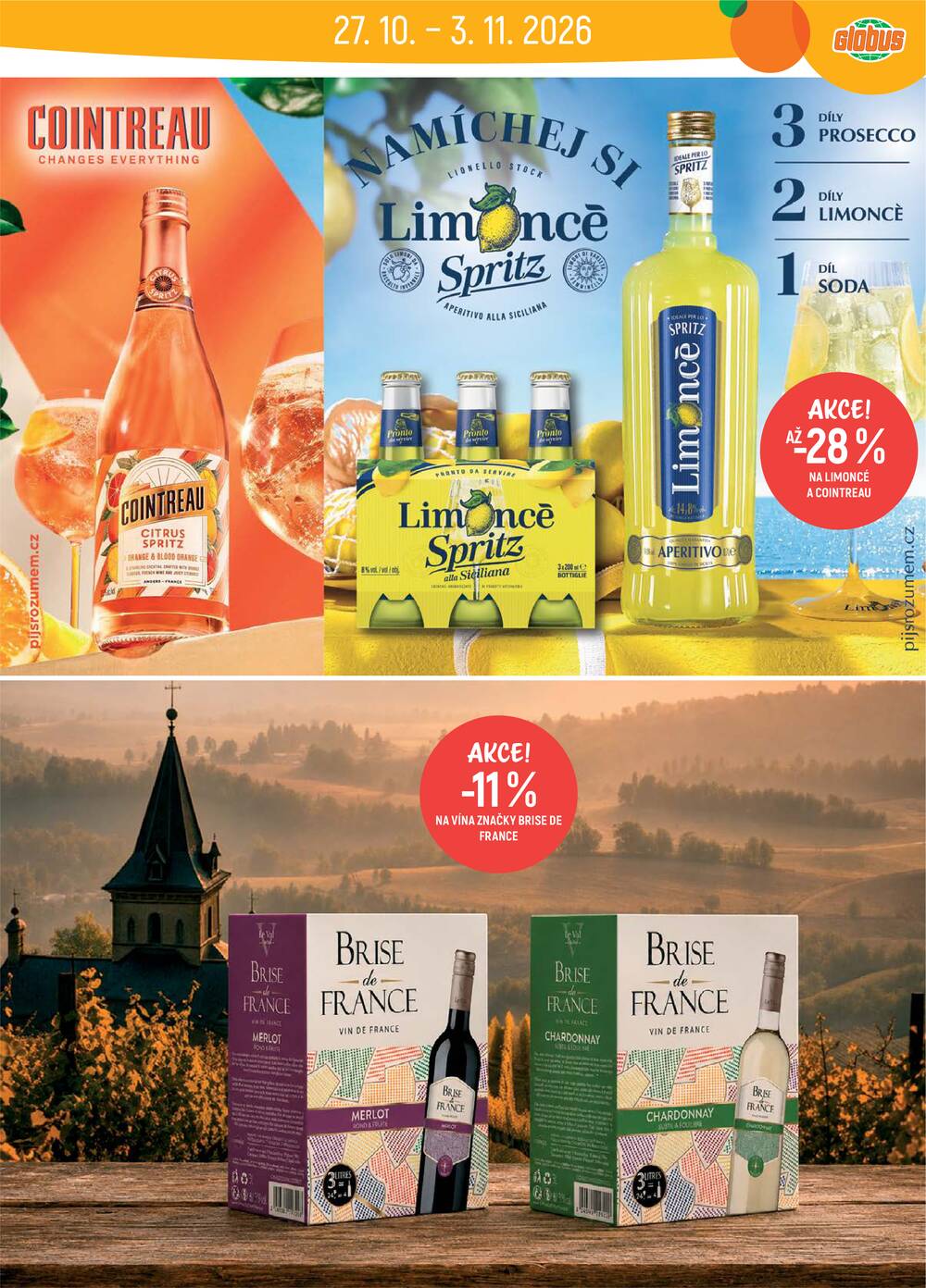 Leták Globus - Akční leták Globus 27.10. - 3.11.2026 - Globus Praha - Centrum Černý Most - strana 14