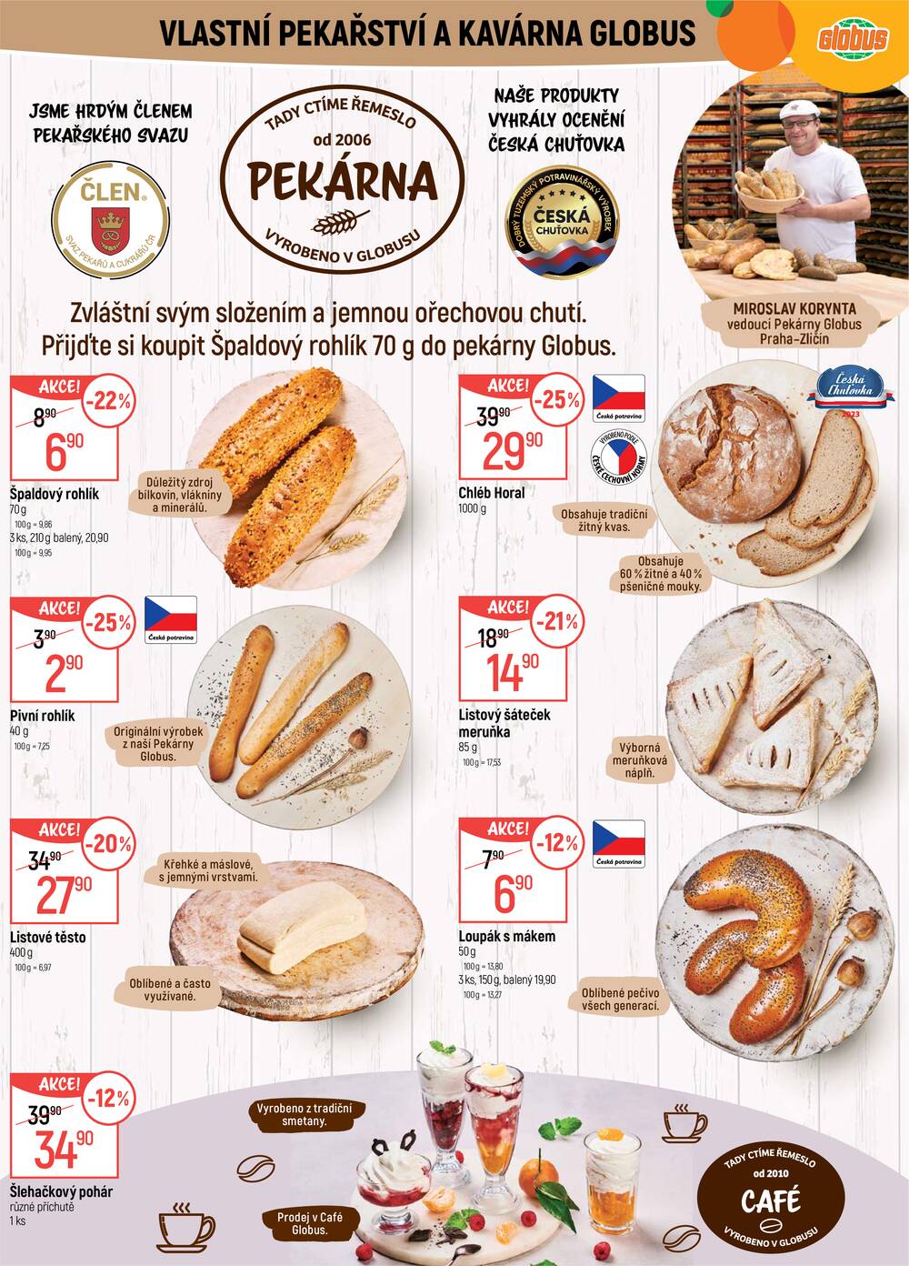 Akční leták Globus 27.10. - 3.11.2026 - Globus Praha - Zličín