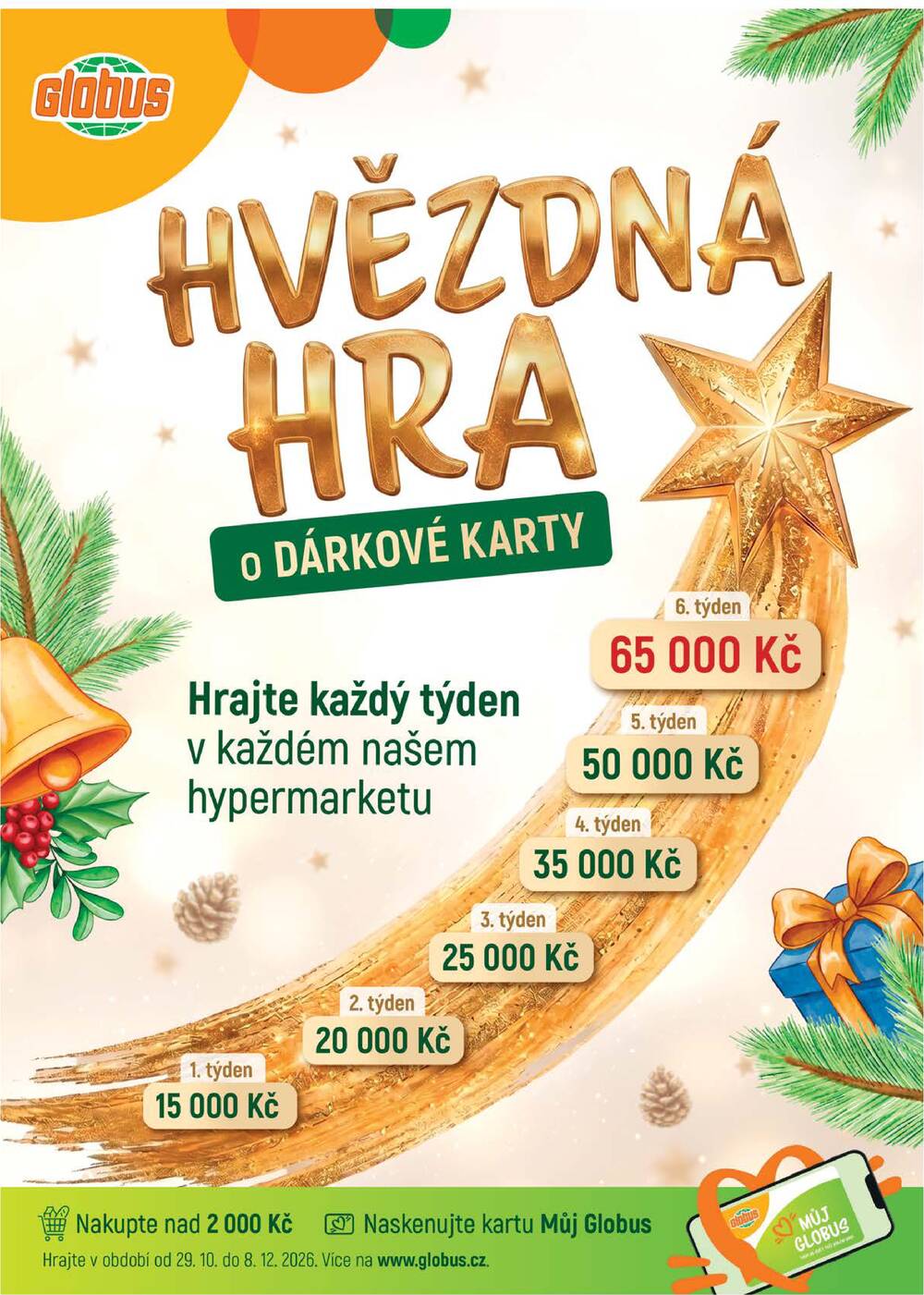 Akční leták Globus 27.10. - 3.11.2026 - Globus České Budějovice