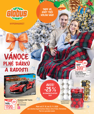 Leták Akční leták Globus 27.10. - 23.11.2026 - Globus Havířov