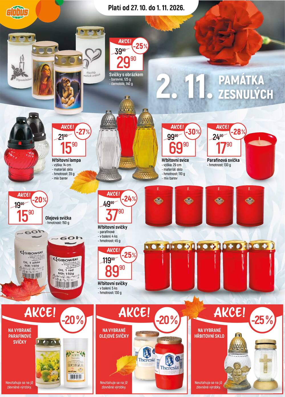 Leták Globus - Akční leták Globus 27.10. - 3.11.2026 - Globus Opava - strana 17