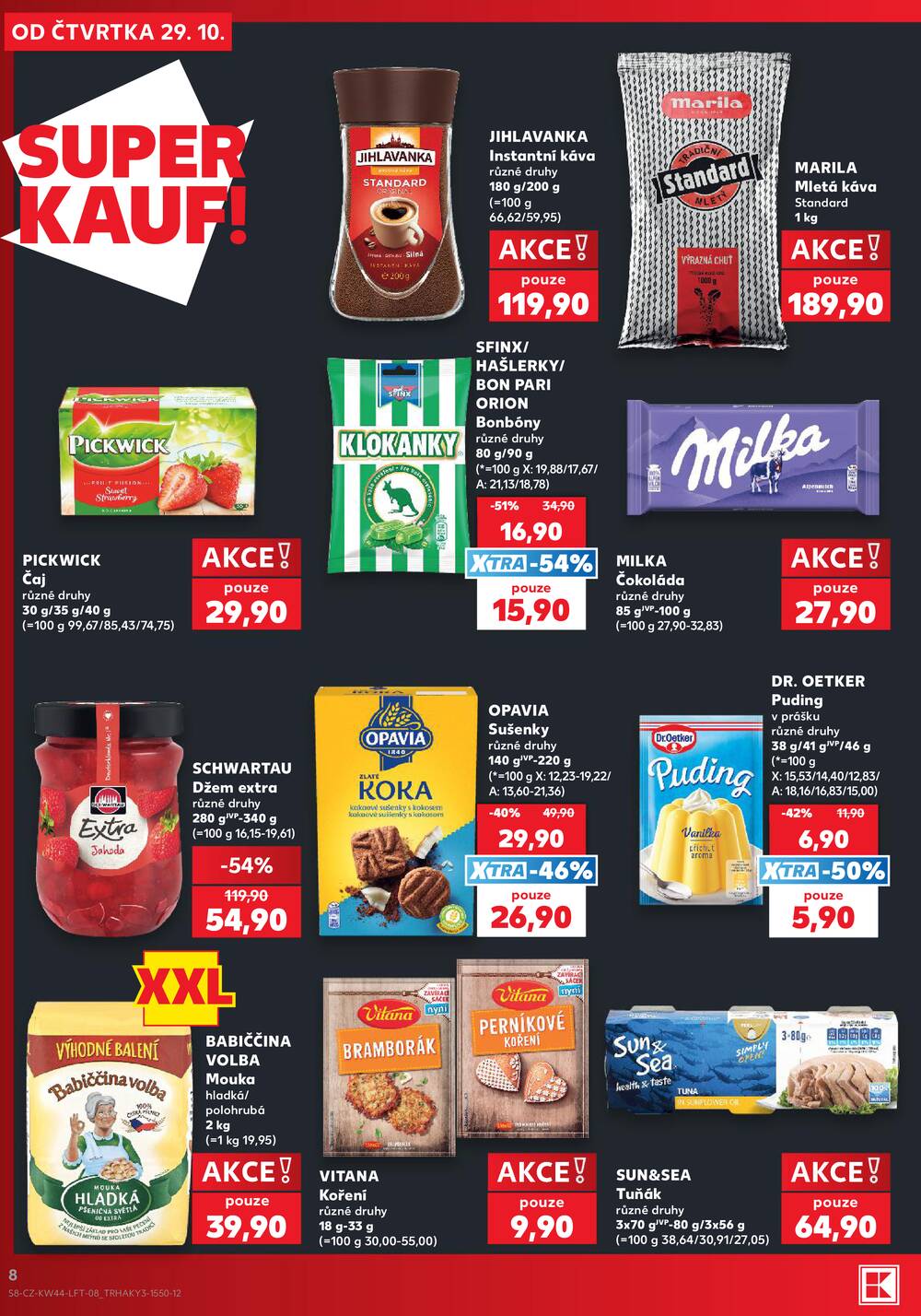 Leták Kaufland - Kaufland 29.10. - 3.11. - Kaufland - Strakonice - strana 8