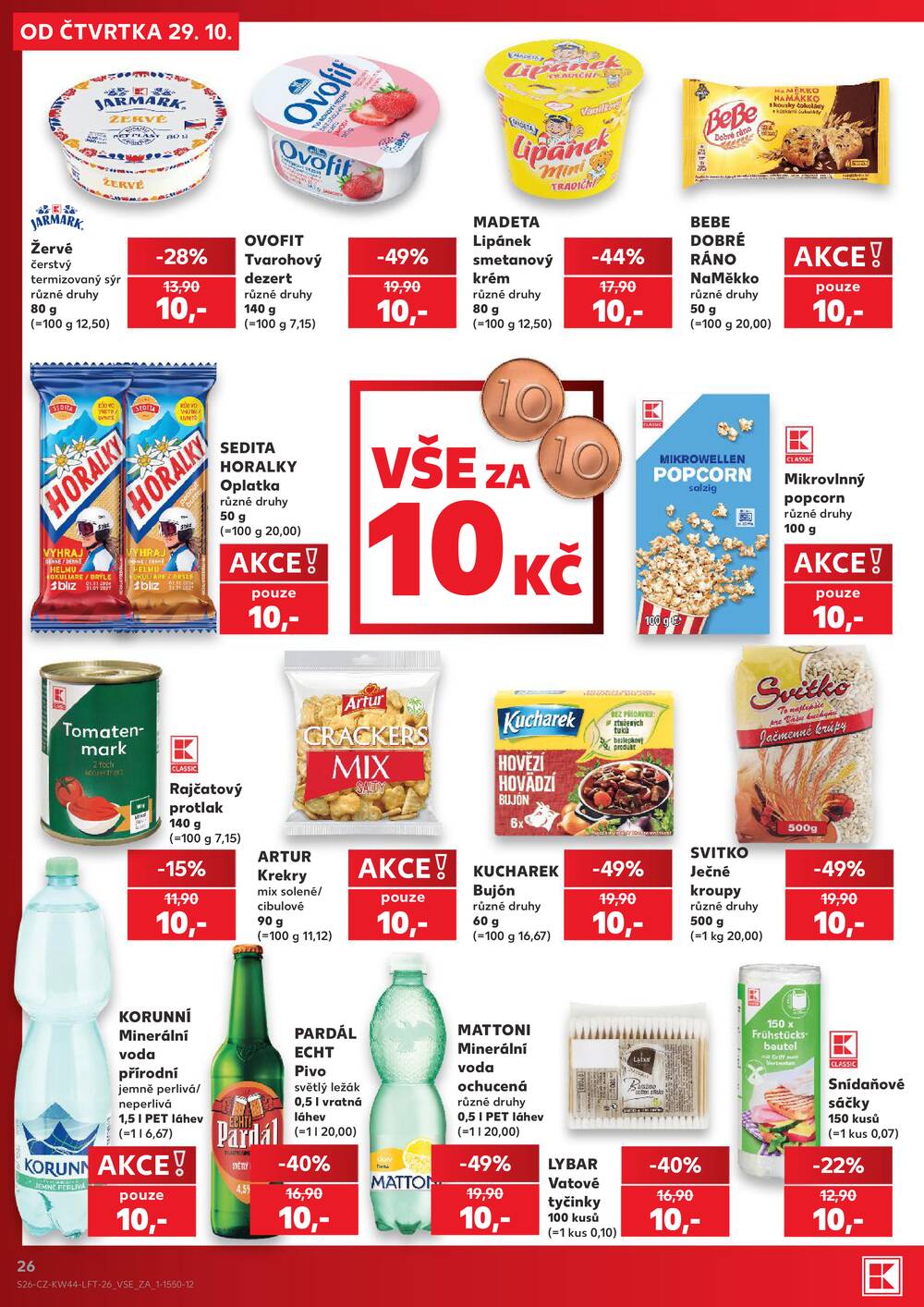 Leták Kaufland - Kaufland 29.10. - 3.11. - Kaufland - Čáslav - strana 26 Leták Kaufland - Kaufland 29.10. - 3.11. - Kaufland - Čáslav - strana 26