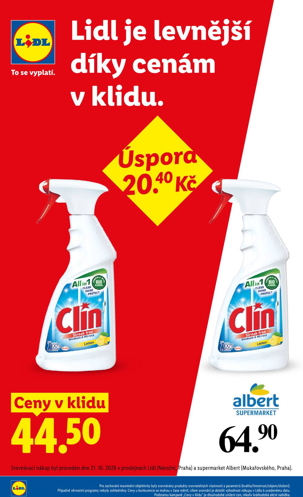 Lidl od 26.10. do 27.10.2026