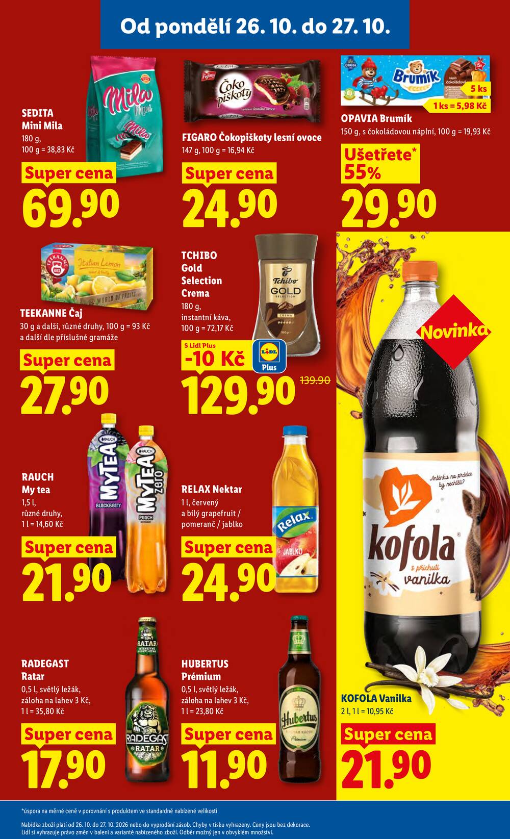 Lidl od 26.10. do 27.10.2026