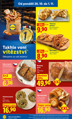 Lidl od 26.10. do 27.10.2026