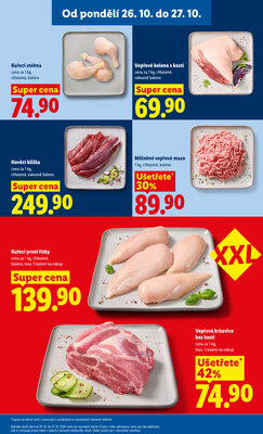 Lidl od 26.10. do 27.10.2026