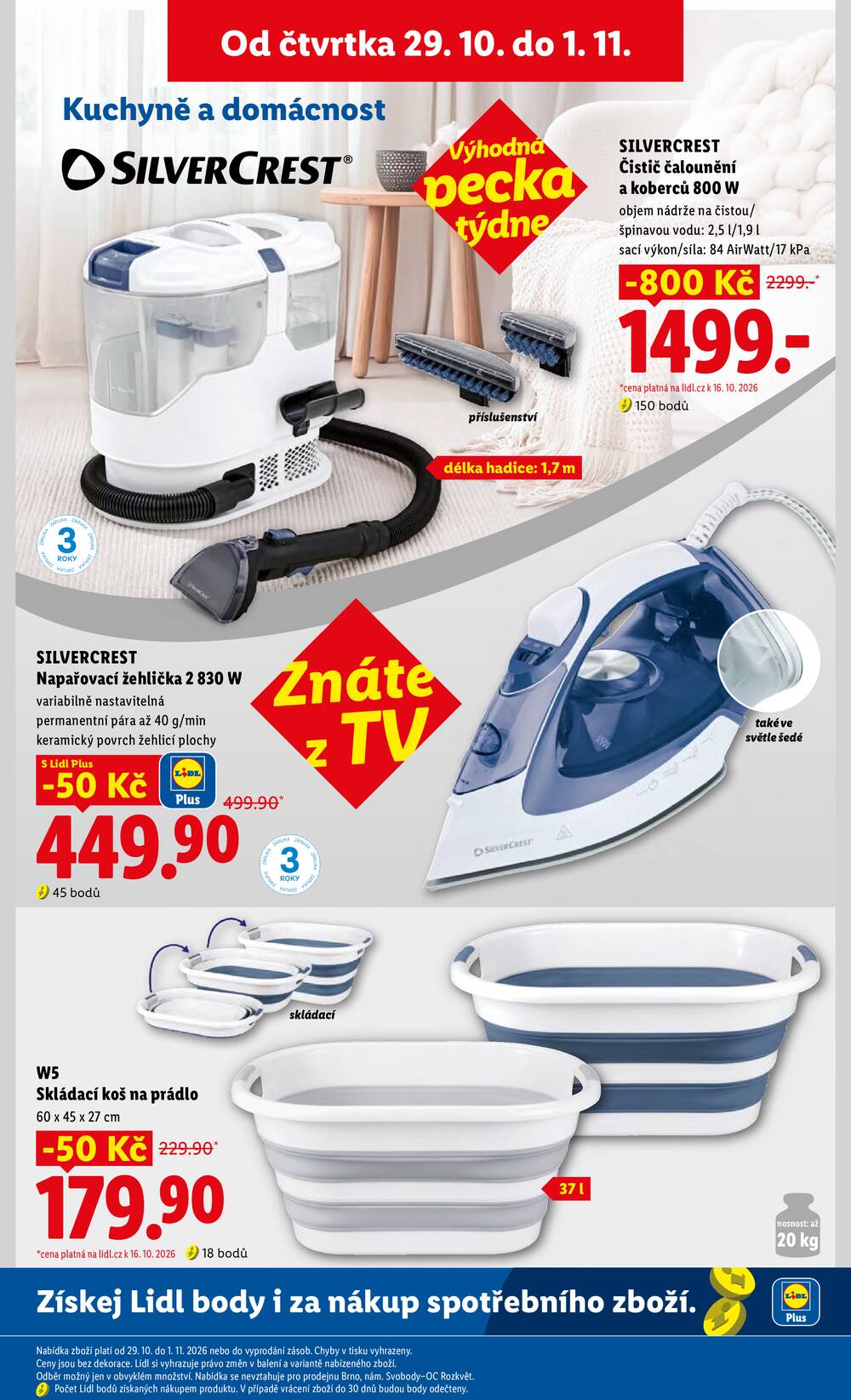 Leták Lidl - Lidl Spotřební zboží 26.10. - 1.11. - strana 15 Leták Lidl - Lidl Spotřební zboží 26.10. - 1.11. - strana 15