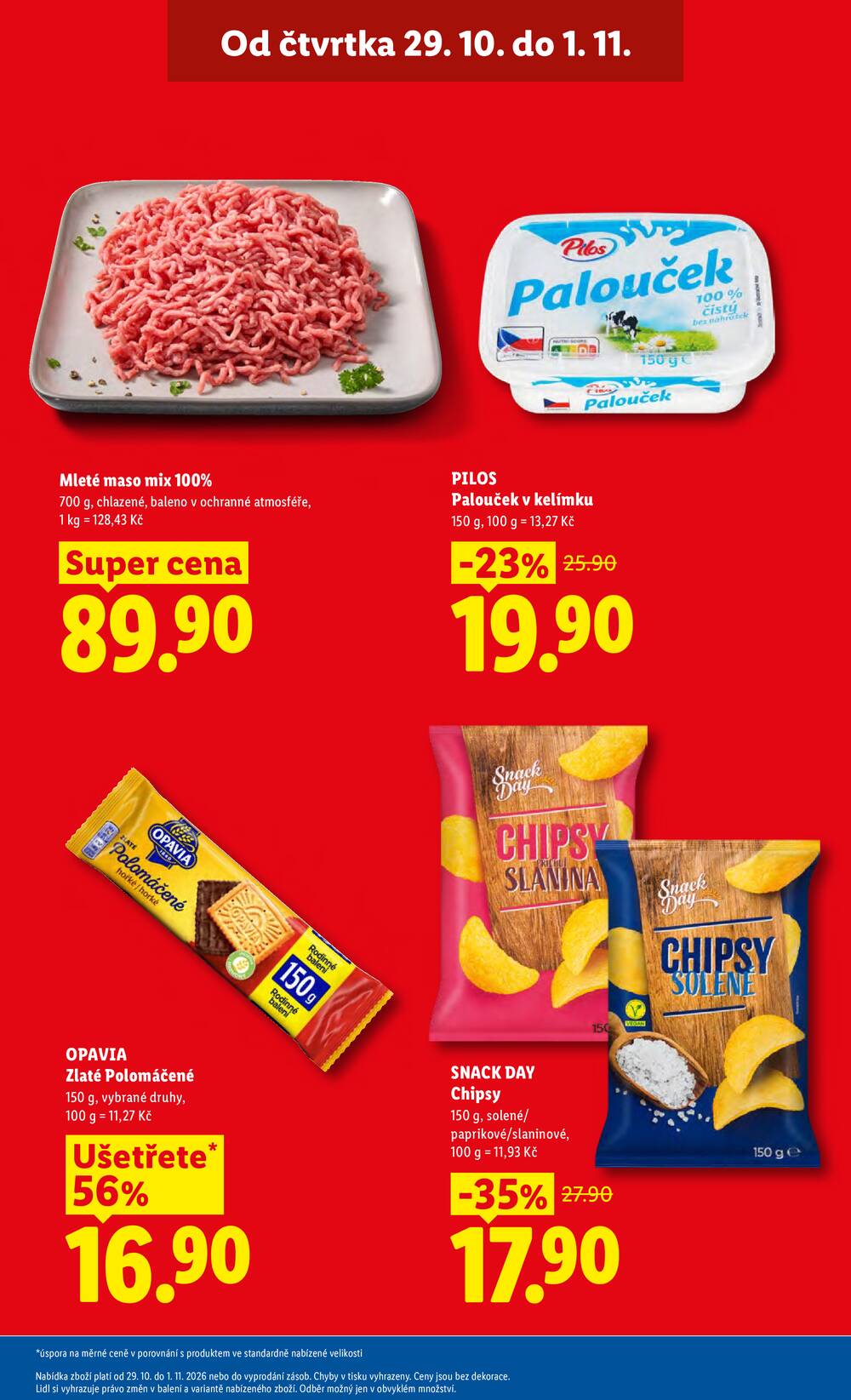 Leták Lidl - Lidl Čtvrtek od 29.10. do 1.11.2026 - strana 3 Leták Lidl - Lidl Čtvrtek od 29.10. do 1.11.2026 - strana 3