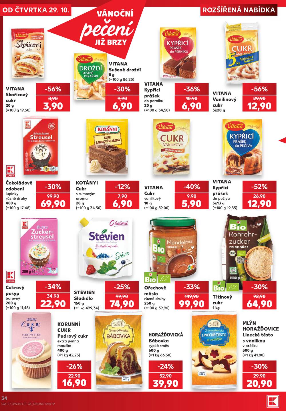 Kaufland 29.10. - 3.11. - Kaufland - Teplice