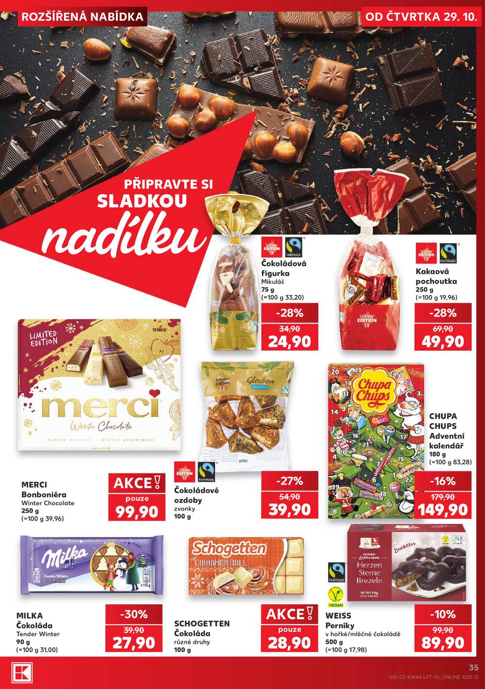 Kaufland 29.10. - 3.11. - Kaufland - Teplice