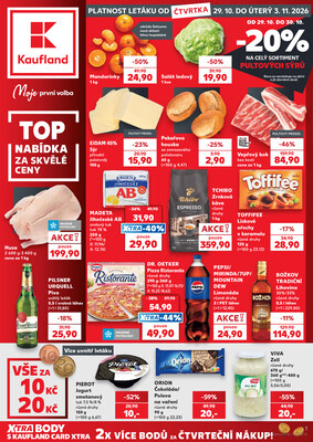 Leták Kaufland 29.10. - 3.11. - Kaufland - Teplice