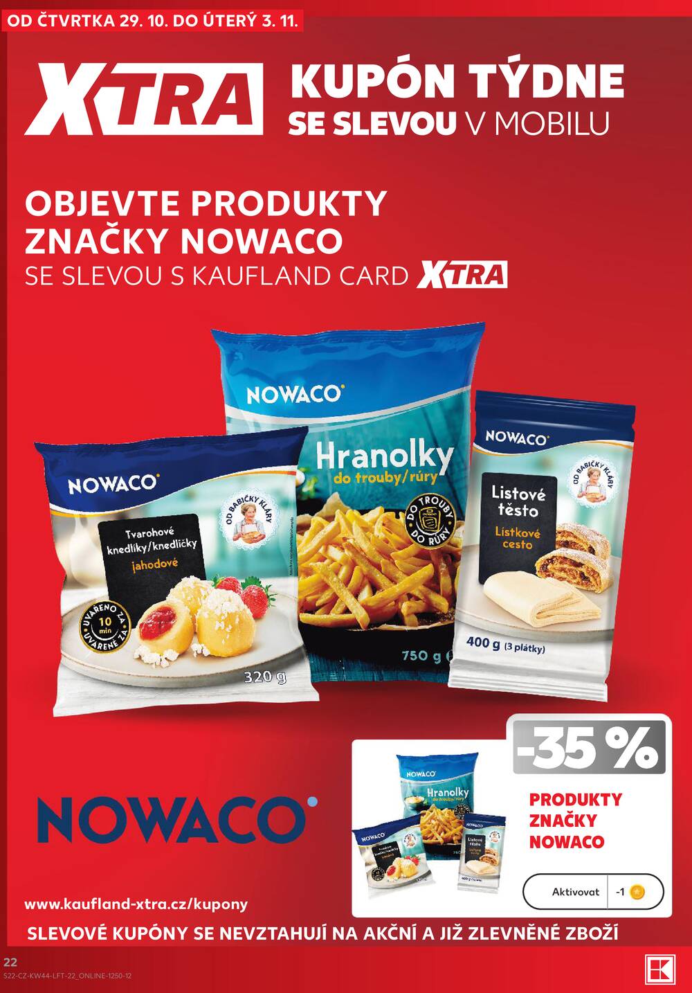 Kaufland 29.10. - 3.11. - Kaufland - Orlová