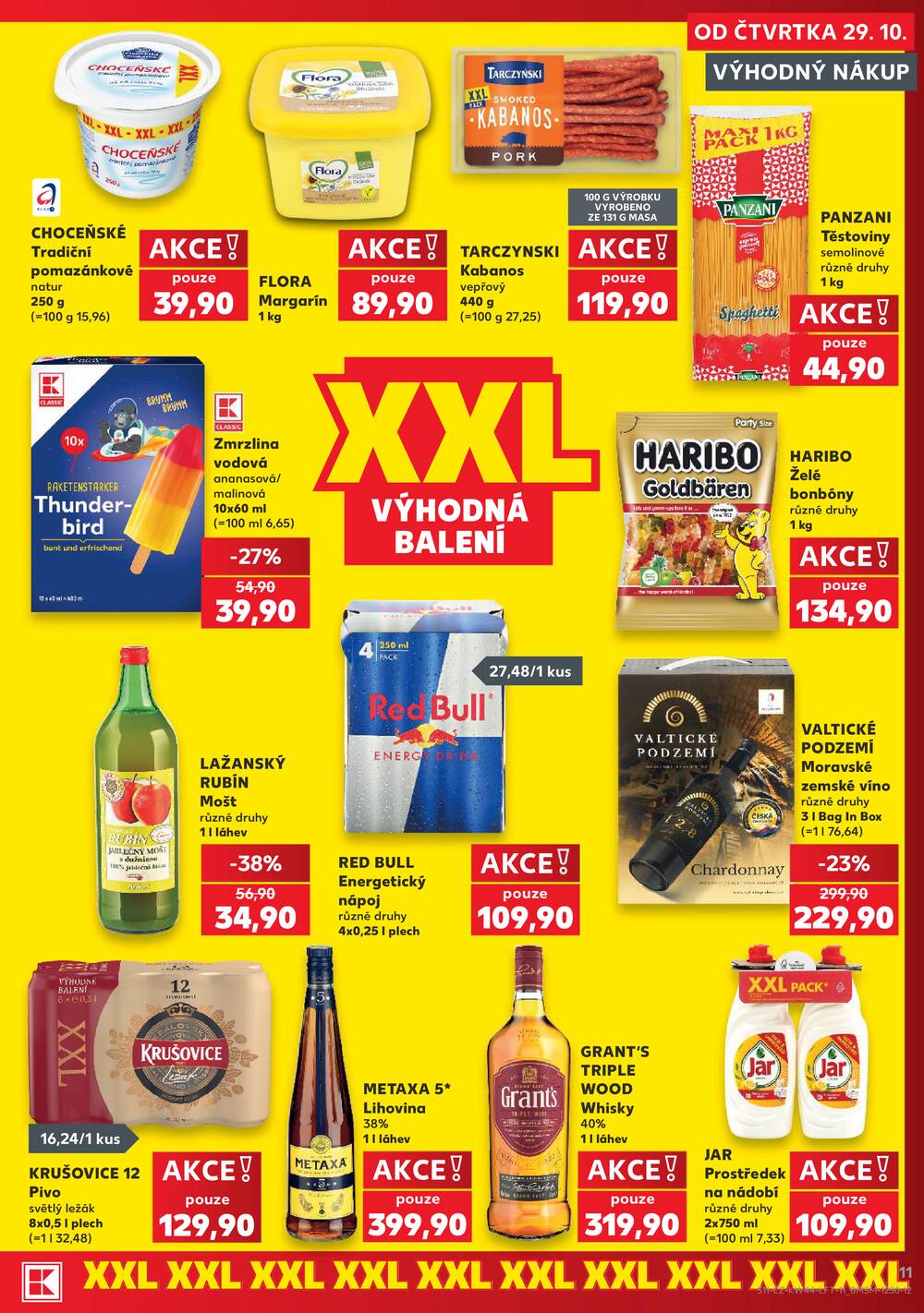 Kaufland 29.10. - 3.11. - Kaufland - Frýdek Místek