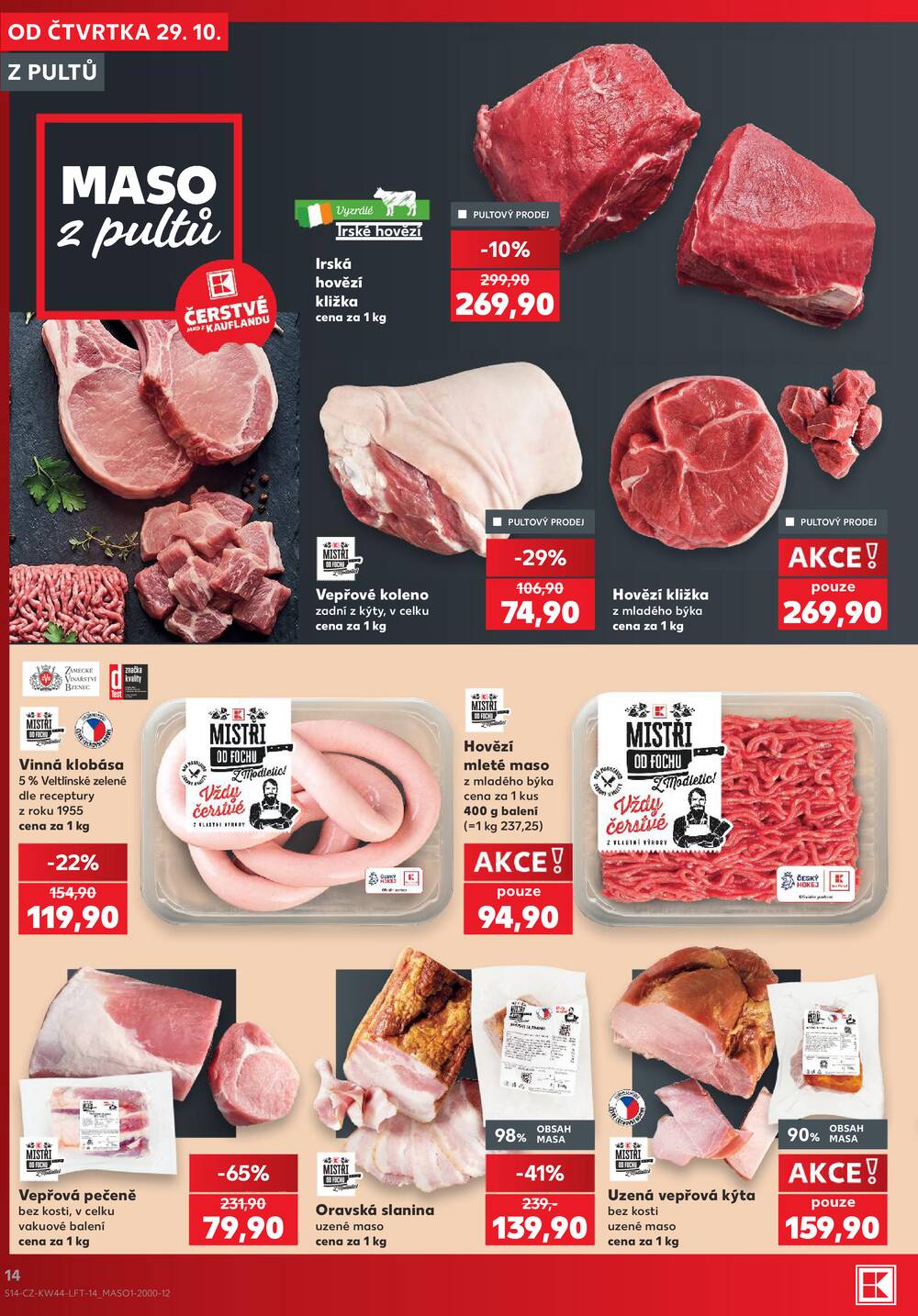 Kaufland 29.10. - 3.11. - Kaufland - Frýdek Místek