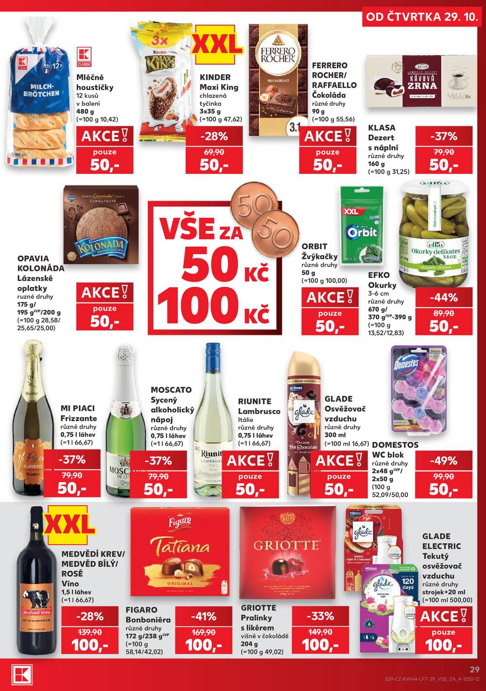 Kaufland 29.10. - 3.11. - Kaufland - Frýdek Místek