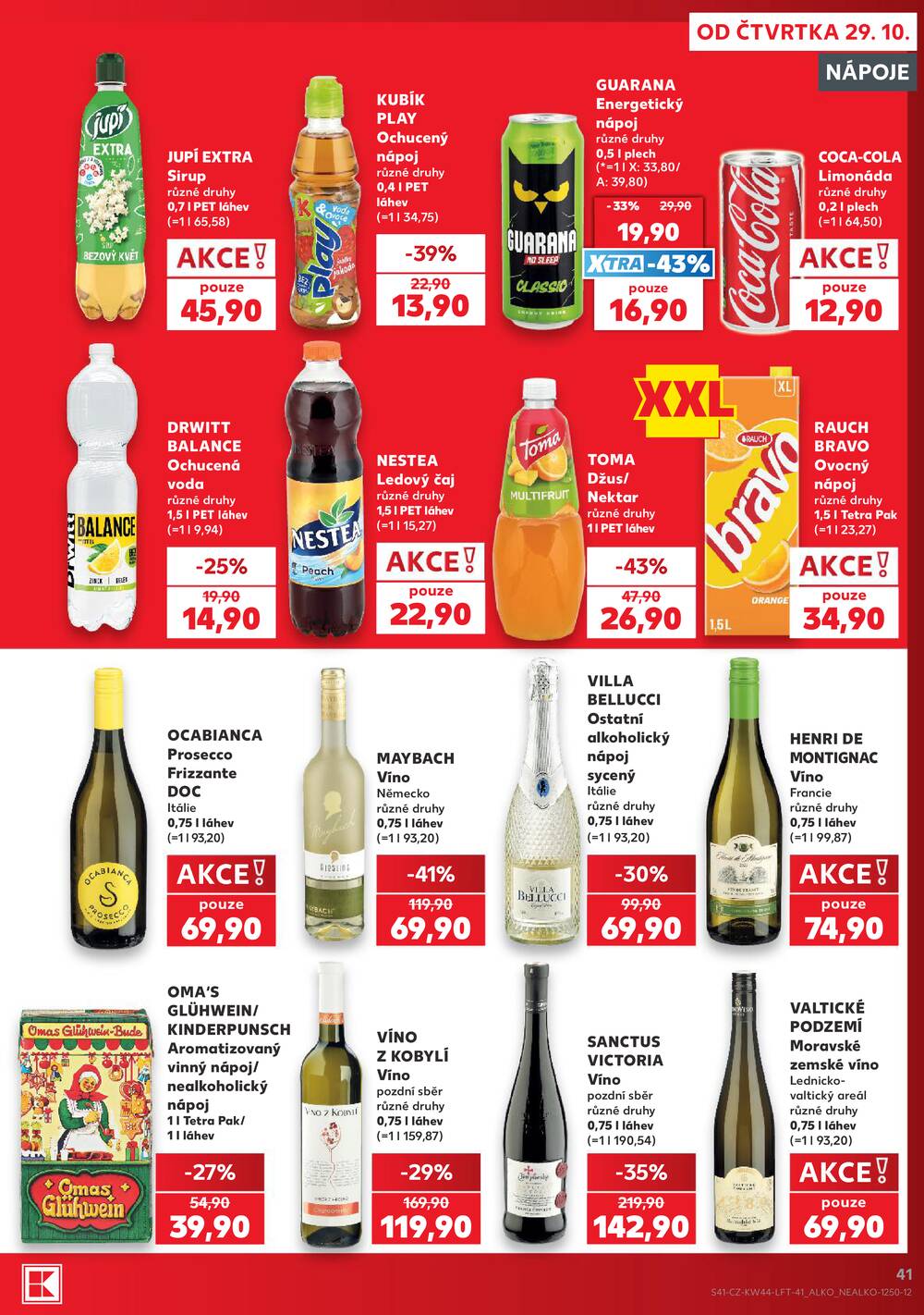 Kaufland 29.10. - 3.11. - Kaufland - Frýdek Místek