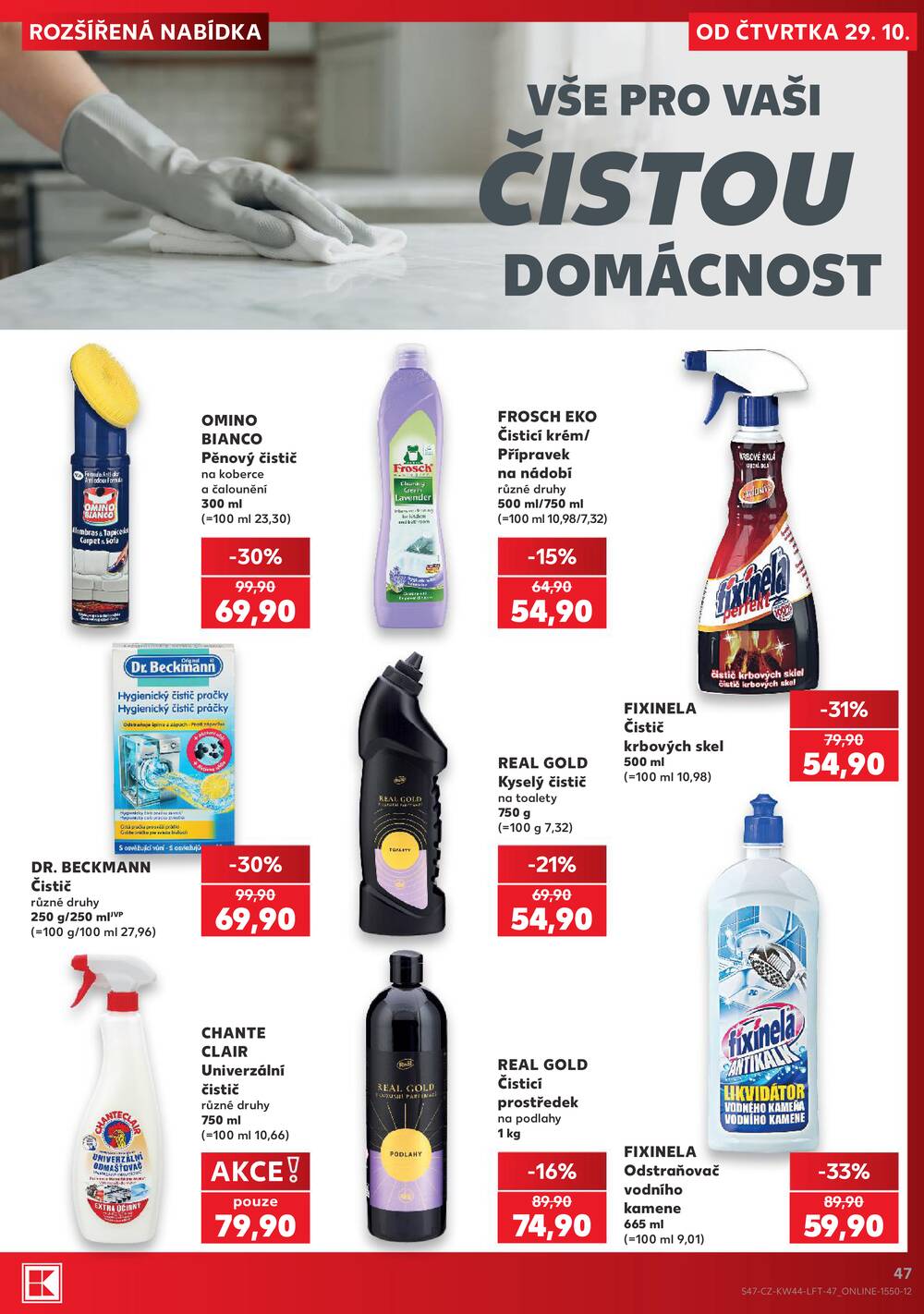 Kaufland 29.10. - 3.11. - Kaufland - Frýdek Místek