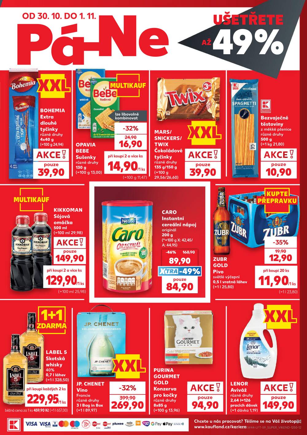 Kaufland 29.10. - 3.11. - Kaufland - Frýdek Místek