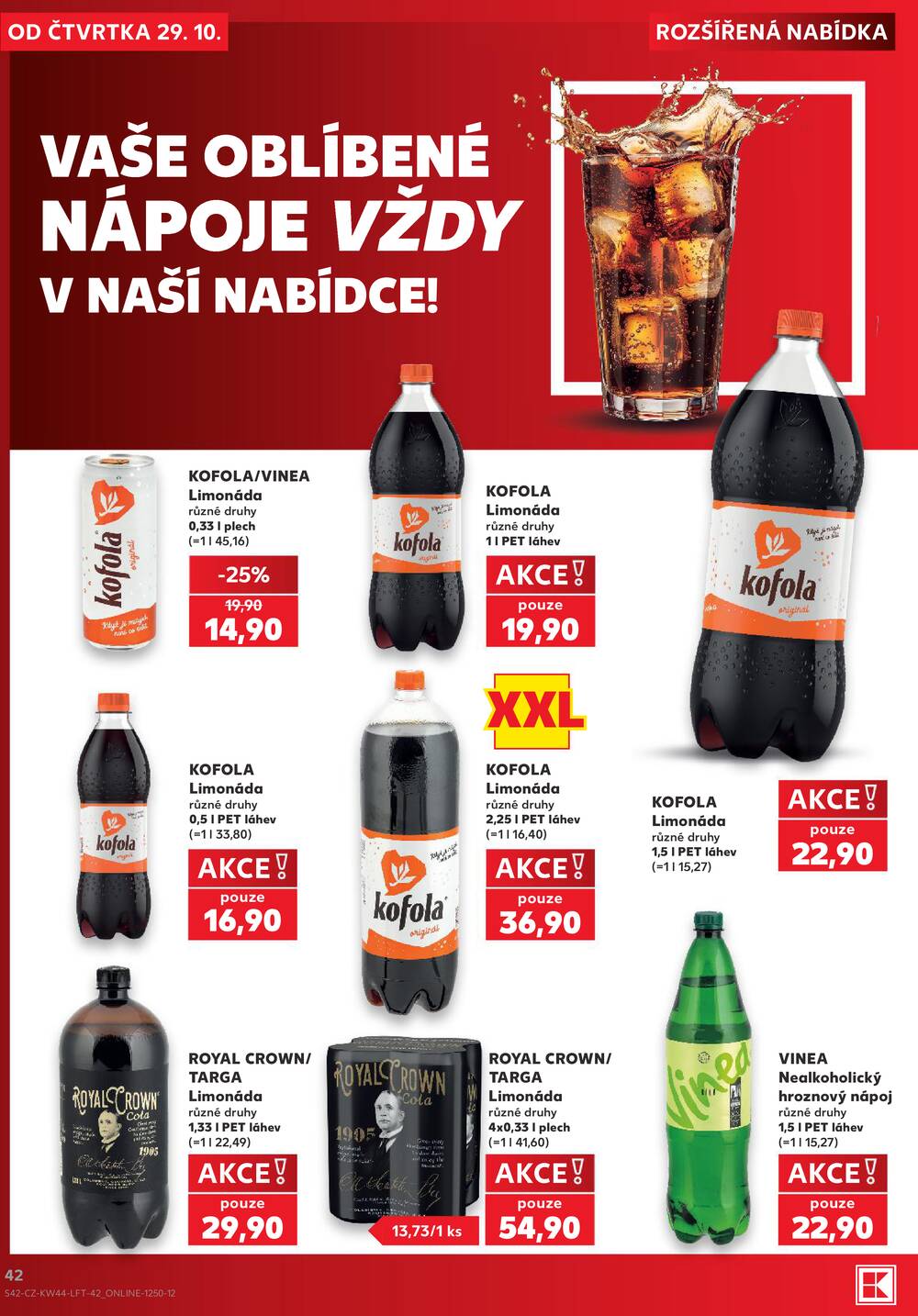 Kaufland 29.10. - 3.11. - Kaufland - Kopřivnice