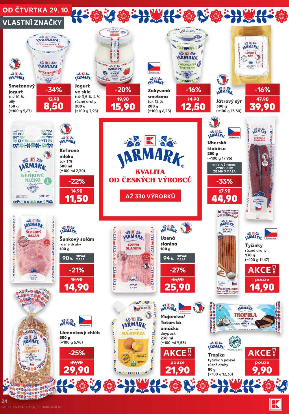Kaufland 29.10. - 3.11. - Kaufland - Plzeň - Košutka