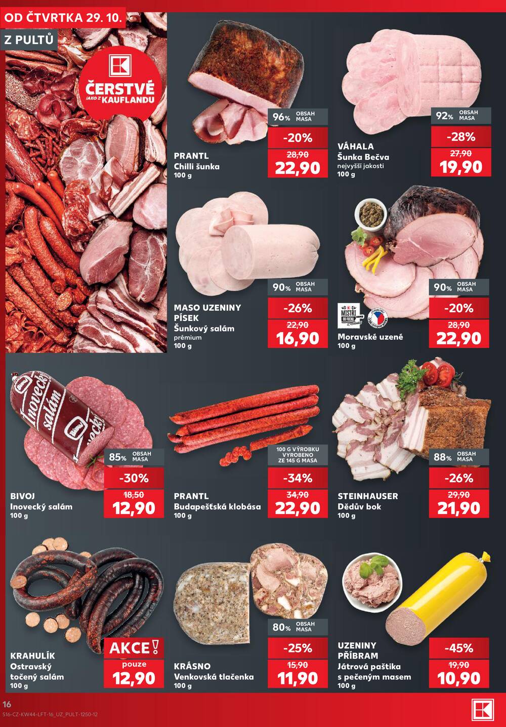 Kaufland 29.10. - 3.11. - Kaufland - Ústí nad Labem (Všebořická)