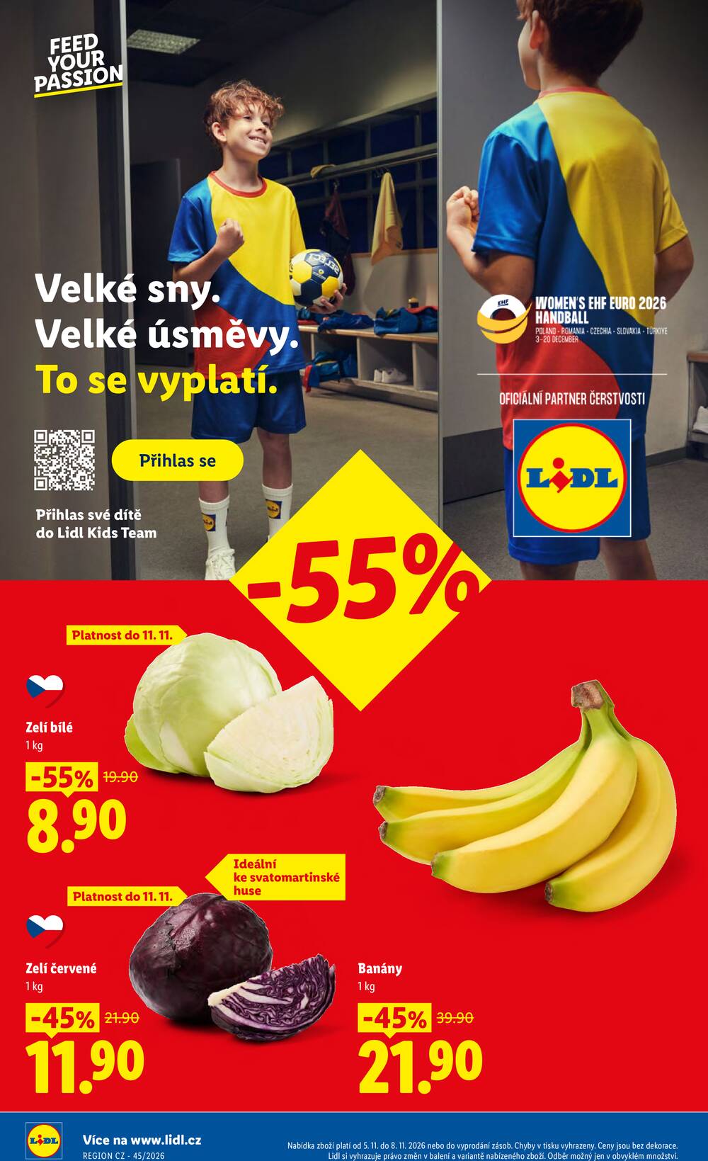 Lidl Čtvrtek od 5.11. do 8.11.2026