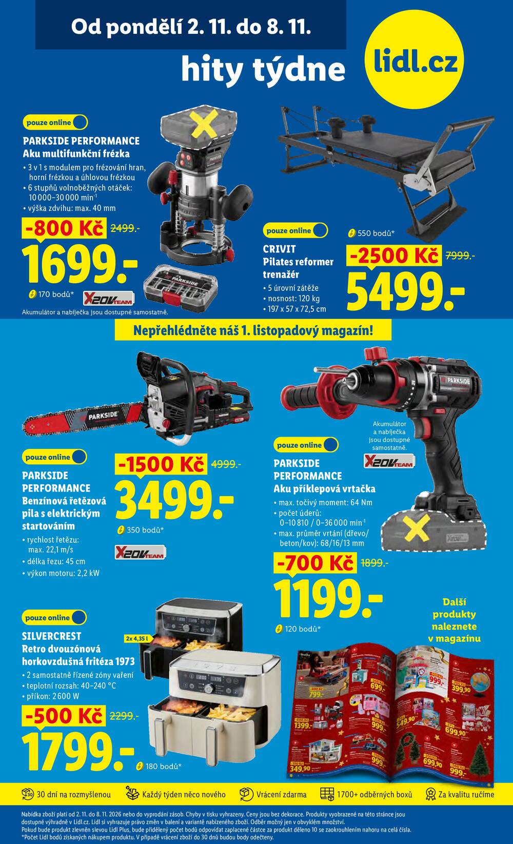 Lidl Čtvrtek od 5.11. do 8.11.2026