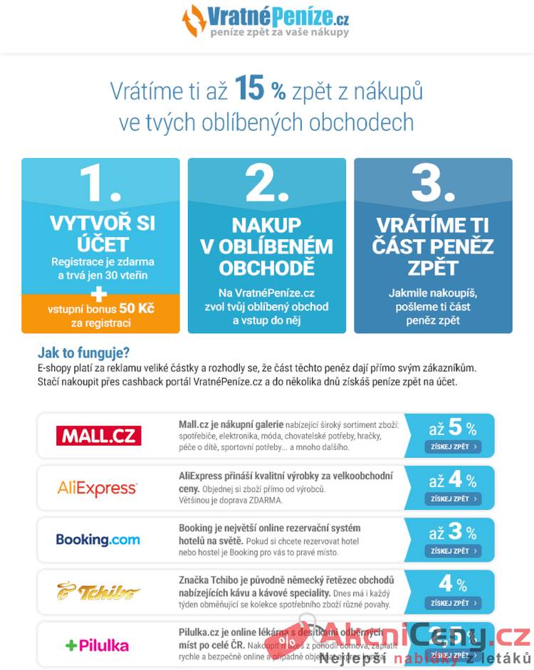 Leták VratnéPeníze.cz - VratnéPeníze.cz - strana 1 Leták VratnéPeníze.cz - VratnéPeníze.cz - strana 1