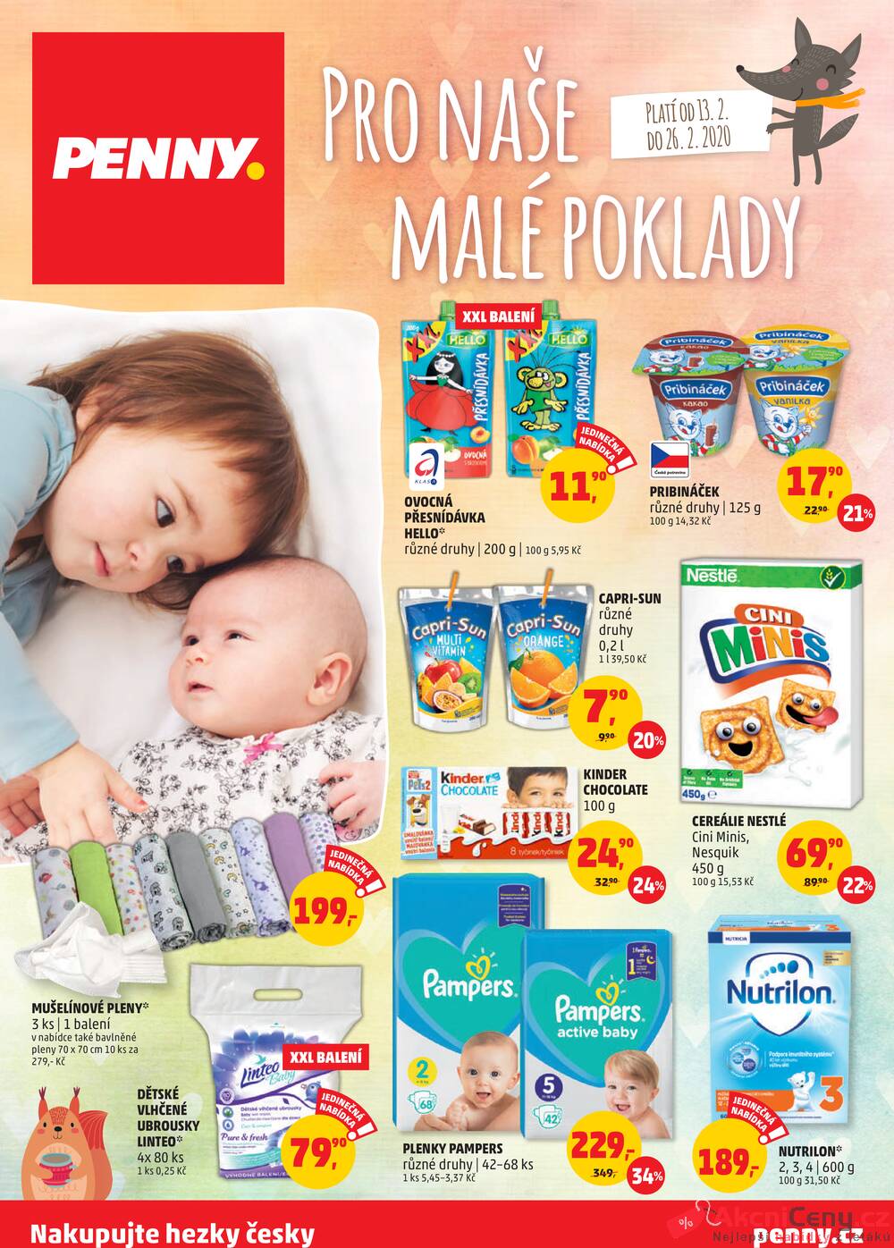Leták Penny Market - Penny Market katalog od 13.2. do 26.2.2020 - strana 1 Leták Penny Market - Penny Market katalog od 13.2. do 26.2.2020 - strana 1