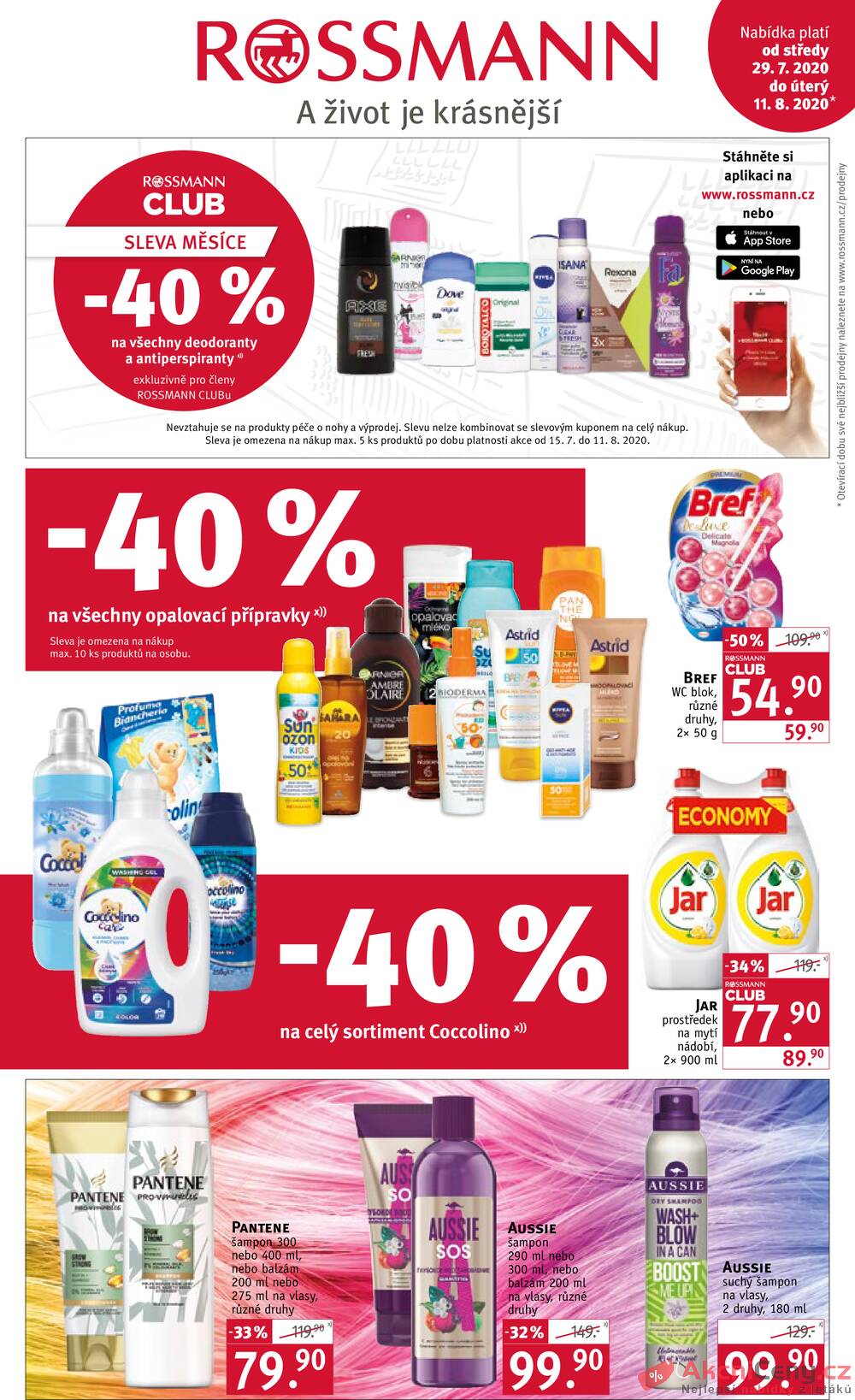 Leták ROSSMANN - Rossmann od 29.7. do 11.8.2020 - strana 1 Leták ROSSMANN - Rossmann od 29.7. do 11.8.2020 - strana 1