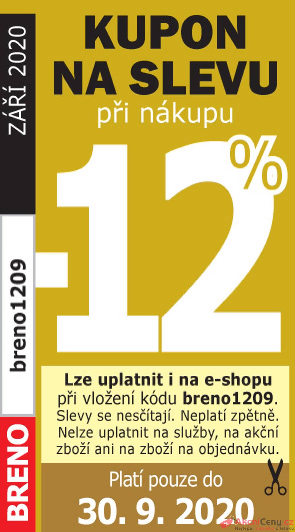Leták Koberce BRENO - Koberce BRENO kupon do 30.9. - strana 1 Leták Koberce BRENO - Koberce BRENO kupon do 30.9. - strana 1