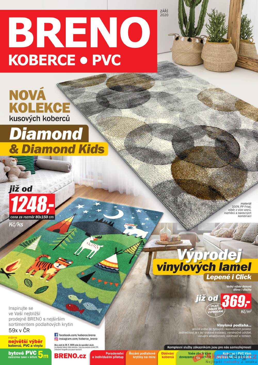 Leták Koberce BRENO - Koberce BRENO do 30.9. - strana 1 Leták Koberce BRENO - Koberce BRENO do 30.9. - strana 1