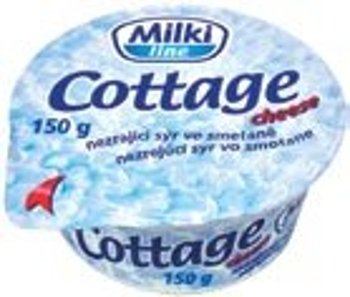 Cottage Milki, sýr ve smetaně