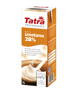 Tatra Extra smetana 28%