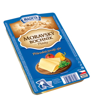 plátkový sýr Moravský bochník 45%