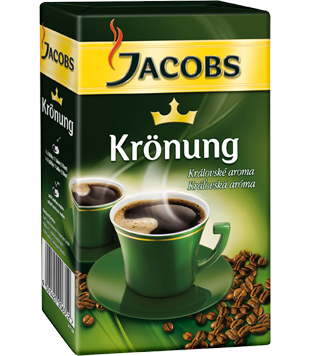 Jacobs Krönung mletá káva  (2 x 250 g), vybrané druhy