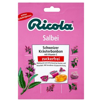 Ricola bylinné bonbóny, vybrané druhy