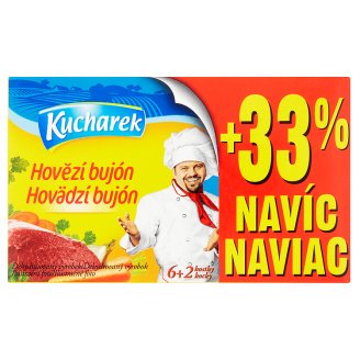 Kucharek bujón 80g, vybrané druhy