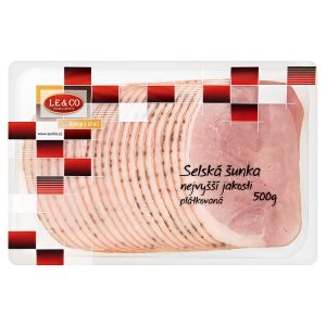 Le & Co Selská šunka nejvyšší jakosti plátkovaná