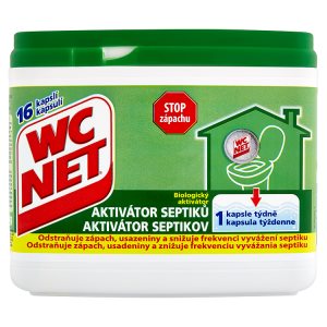 WC Net Biologický aktivátor septiků 16 kapslí 288g