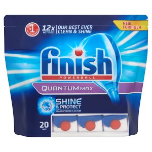 Finish tablety do myčky 20 ks, vybrané druhy