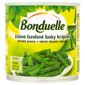 Bonduelle Zelené fazolové lusky krájené 400g