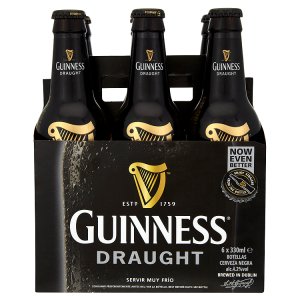 Guinness Draught pivo svrchně kvašené tmavé 6 x 330ml