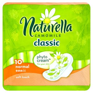 Naturella Camomile Classic normal hygienické vložky s jemnou vůní 10 ks